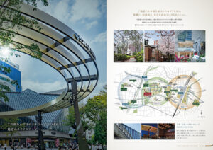 池袋の都市型レジデンス「ルジェンテ池袋立教通り」のパンフレット